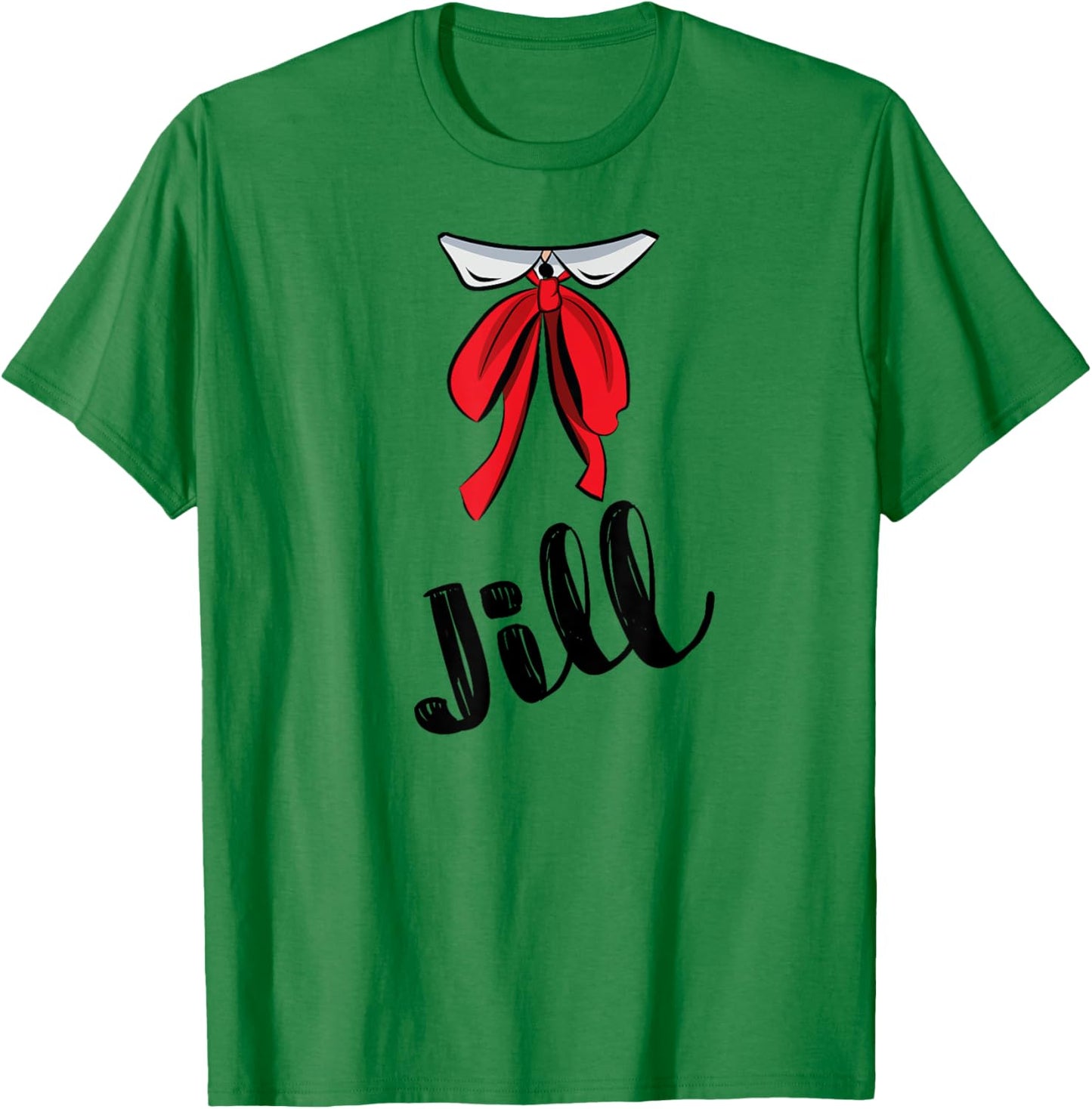 Jack and Jill Easy Matching Couple Halloween Costume 1/2 T-Shirt - T-Shirt | Irish Green