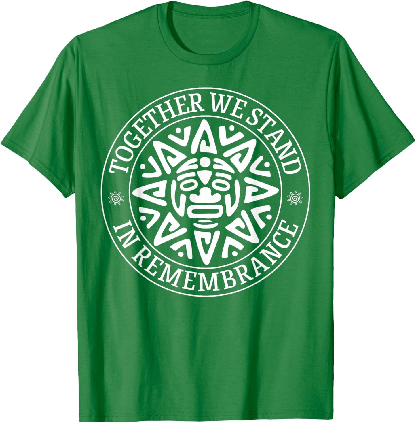 Orange Unity Day: Native American Every Child T-Shirt - T-Shirt | Irish Green