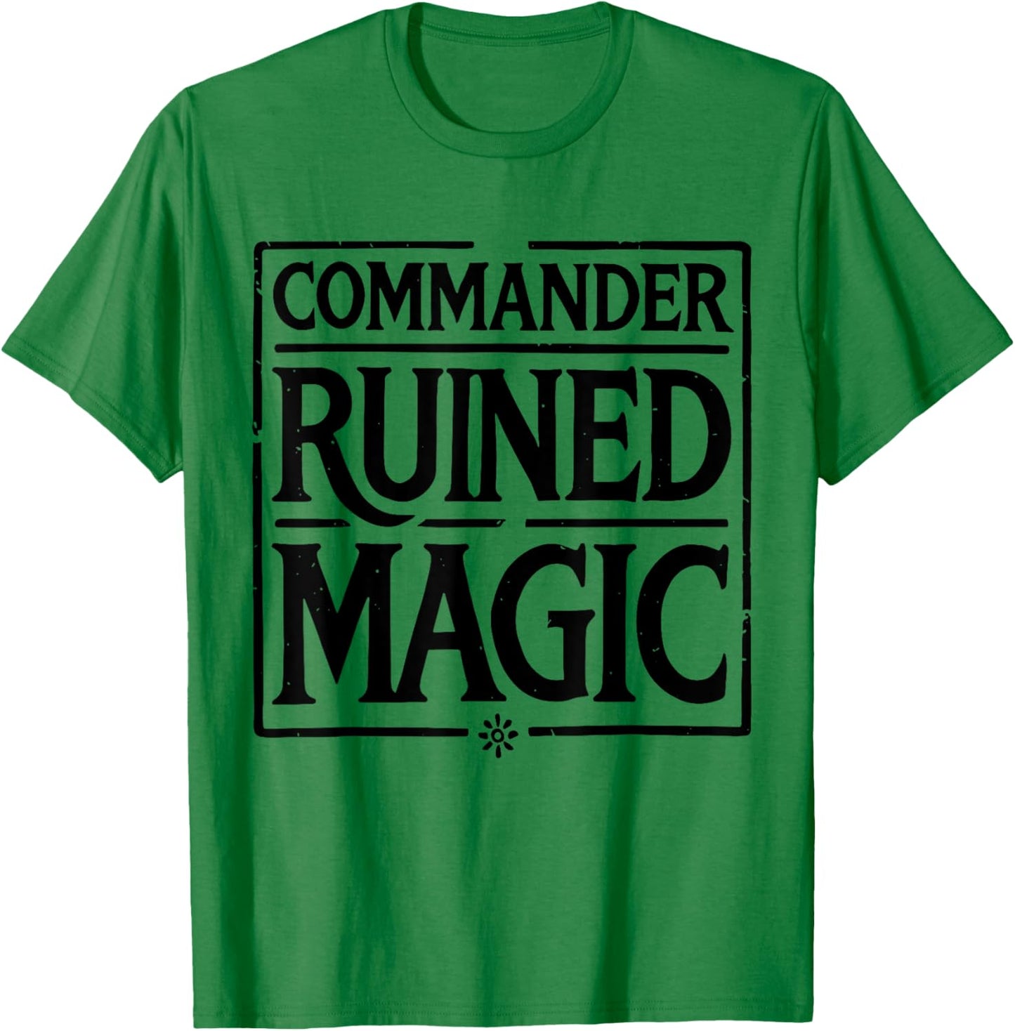 Commander Ruined Magic T-Shirt - T-Shirt | Irish Green