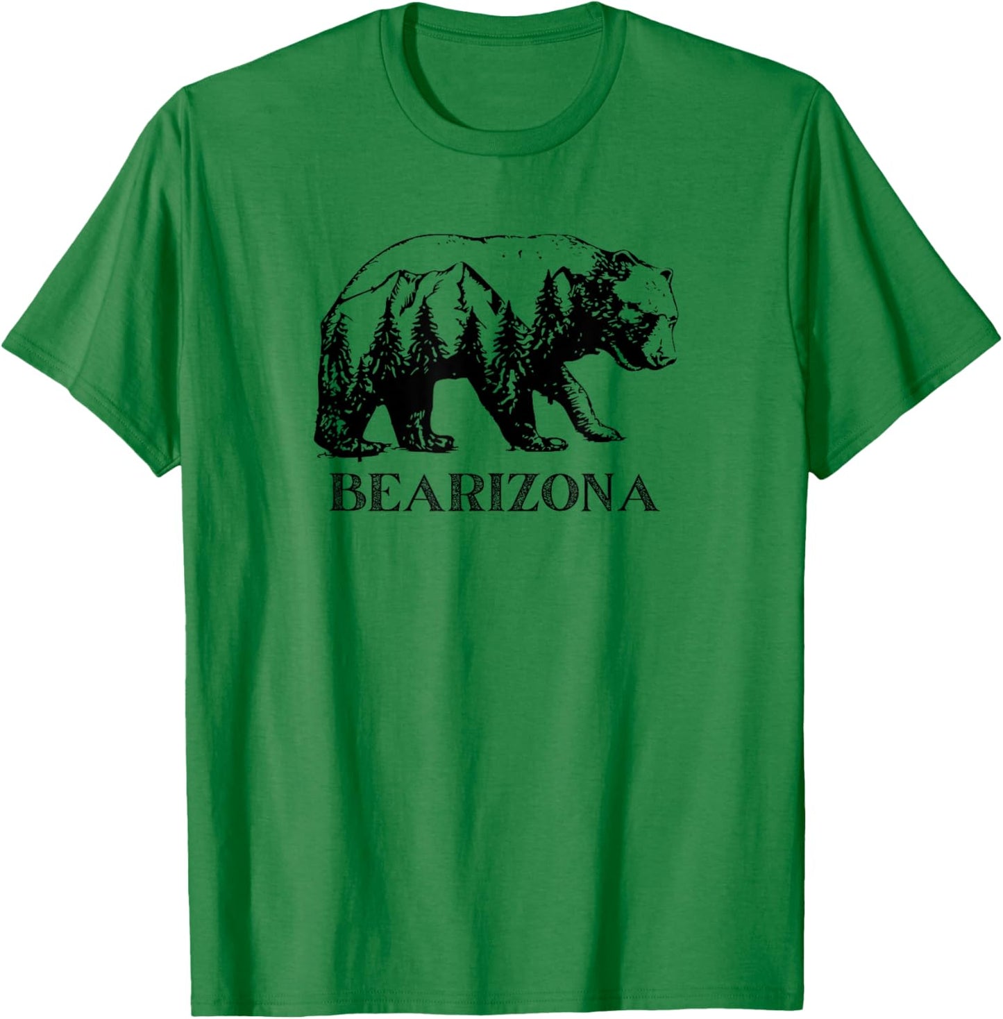 Williams Arizona Bearizona Wildlife Park AZ T-Shirt - T-Shirt | Irish Green