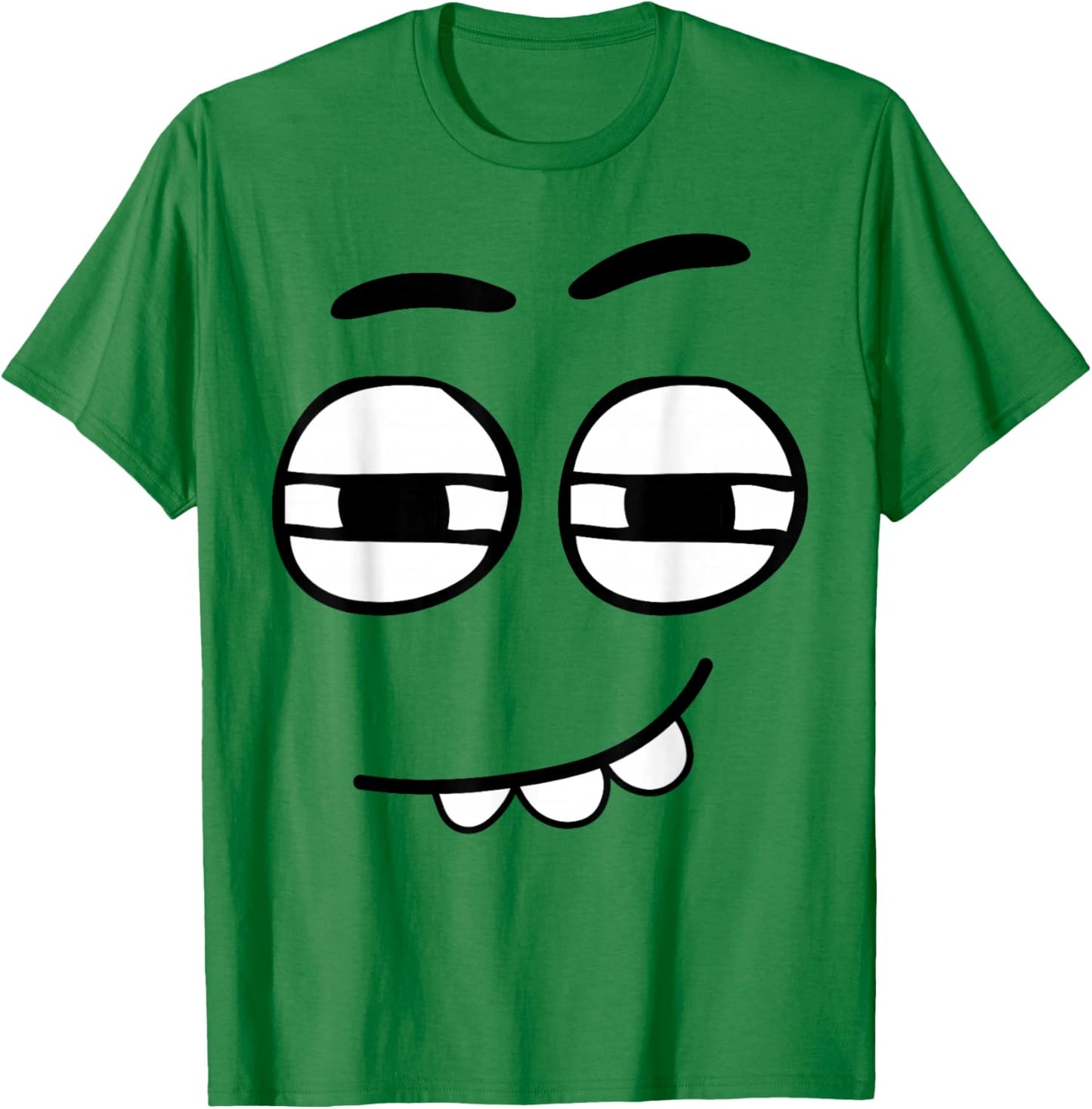 Creepy Funny Carrots Face Halloween Costume Kids And Adults T-Shirt - T-Shirt | Irish Green