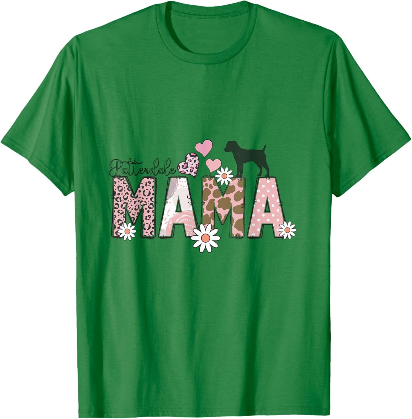 Patterdale Terrier Dog T-Shirt - T-Shirt | Irish Green