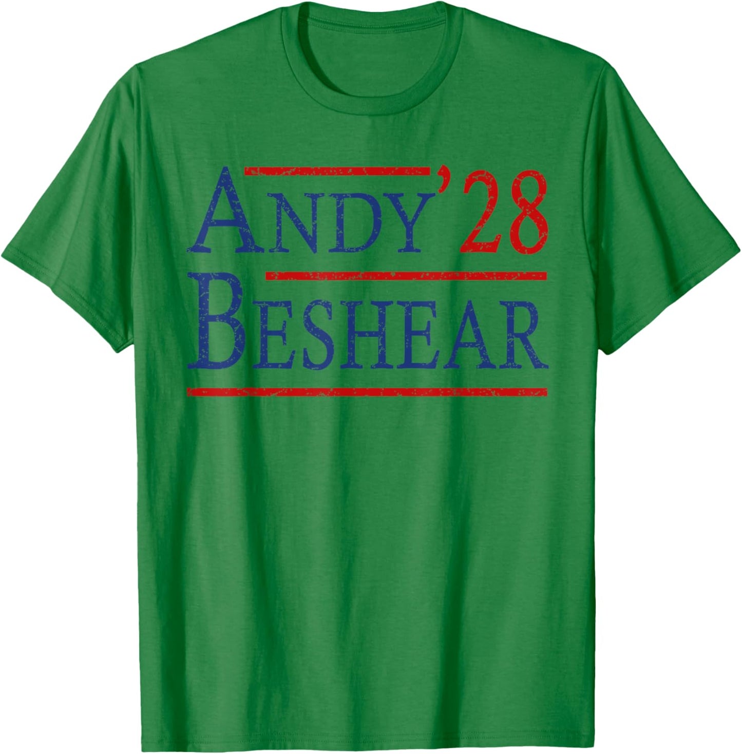 Andy Beshear For President 2028, Cool Andy'28 Beshear T-Shirt - T-Shirt | Irish Green