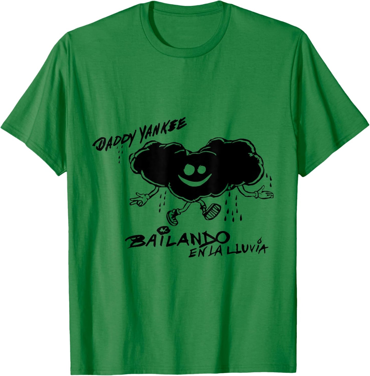 Official Bailando en La Lluvia cover merch T-Shirt - T-Shirt | Irish Green