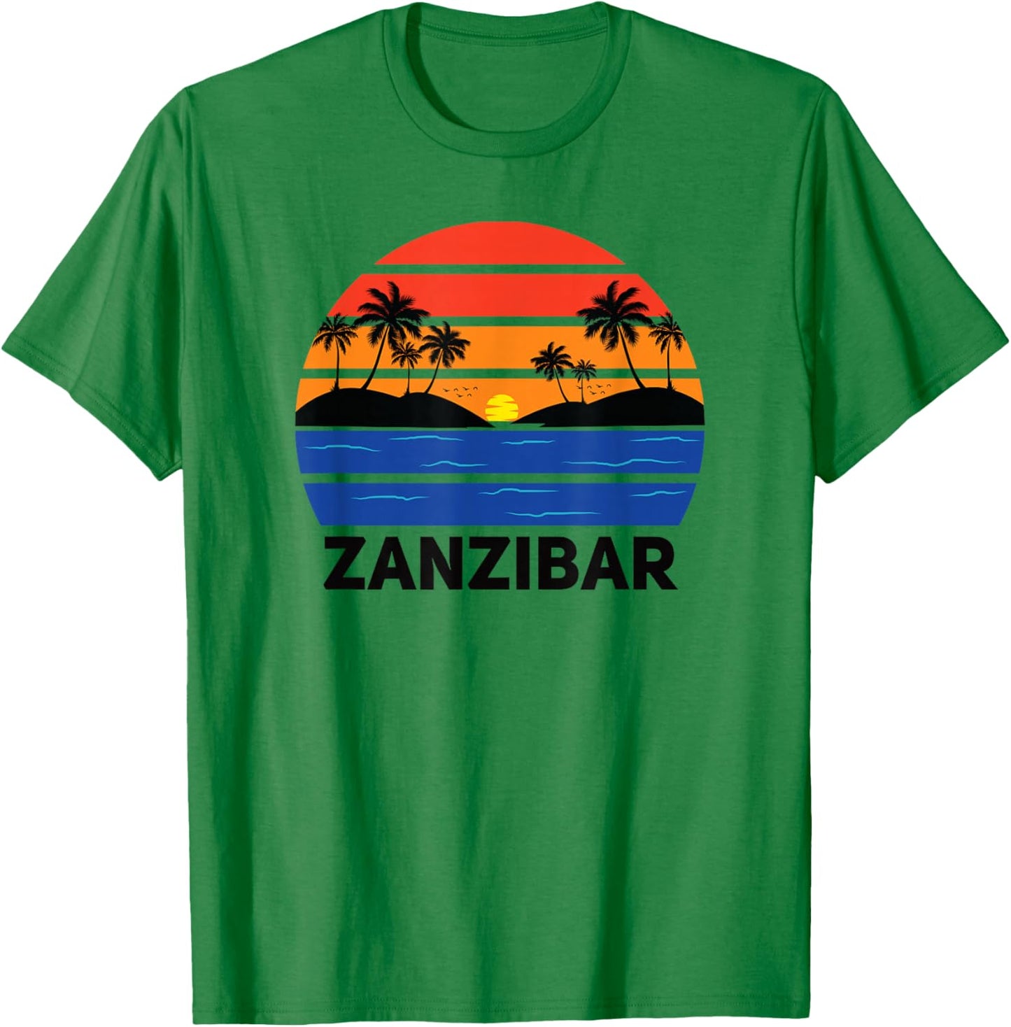 Zanzibar Tanzania, Zanzibar Beach, Zanzibar Travel, Zanzibar T-Shirt - T-Shirt | Irish Green