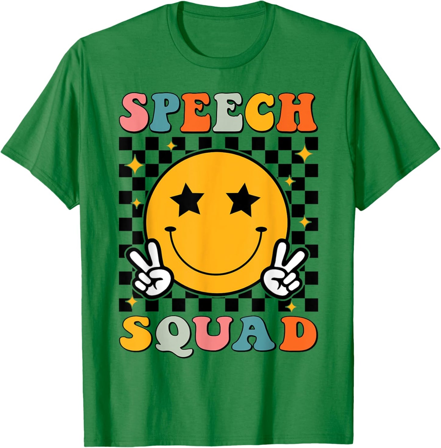Speech Squad SLP Speech Language Pathologist SLP Therapist T-Shirt - T-Shirt | Irish Green
