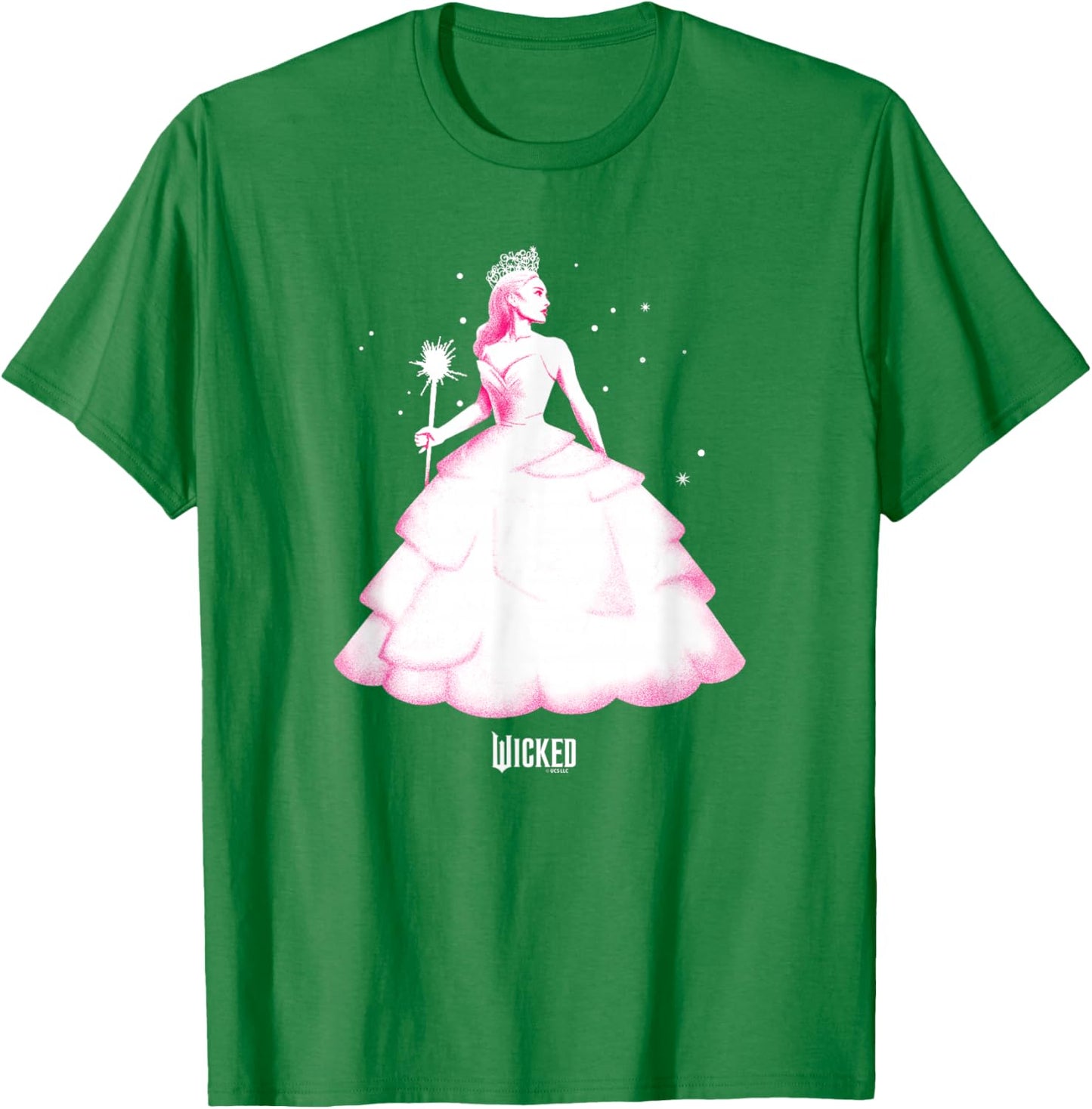Wicked Glinda Tonal Pose T-Shirt - T-Shirt | Irish Green