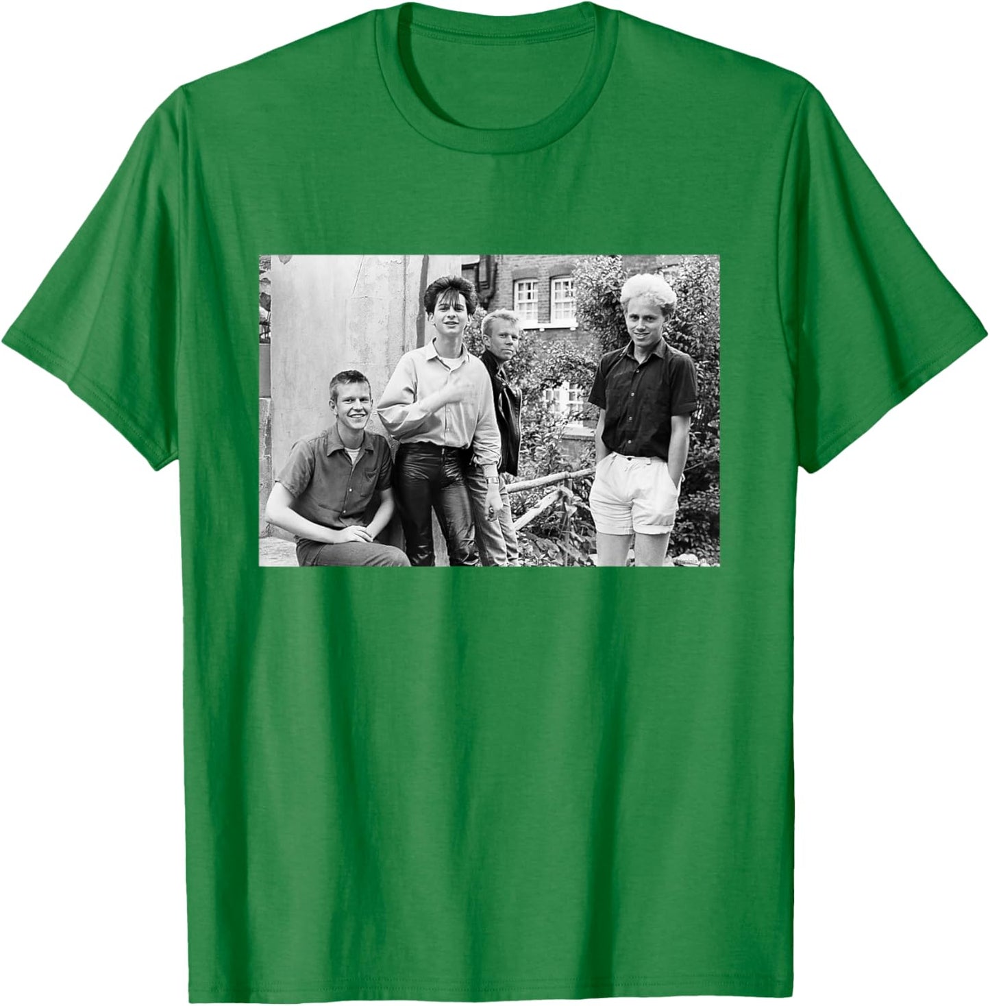Depeche Mode Band Photoshoot By Virgina Turbett T-Shirt - T-Shirt | Irish Green