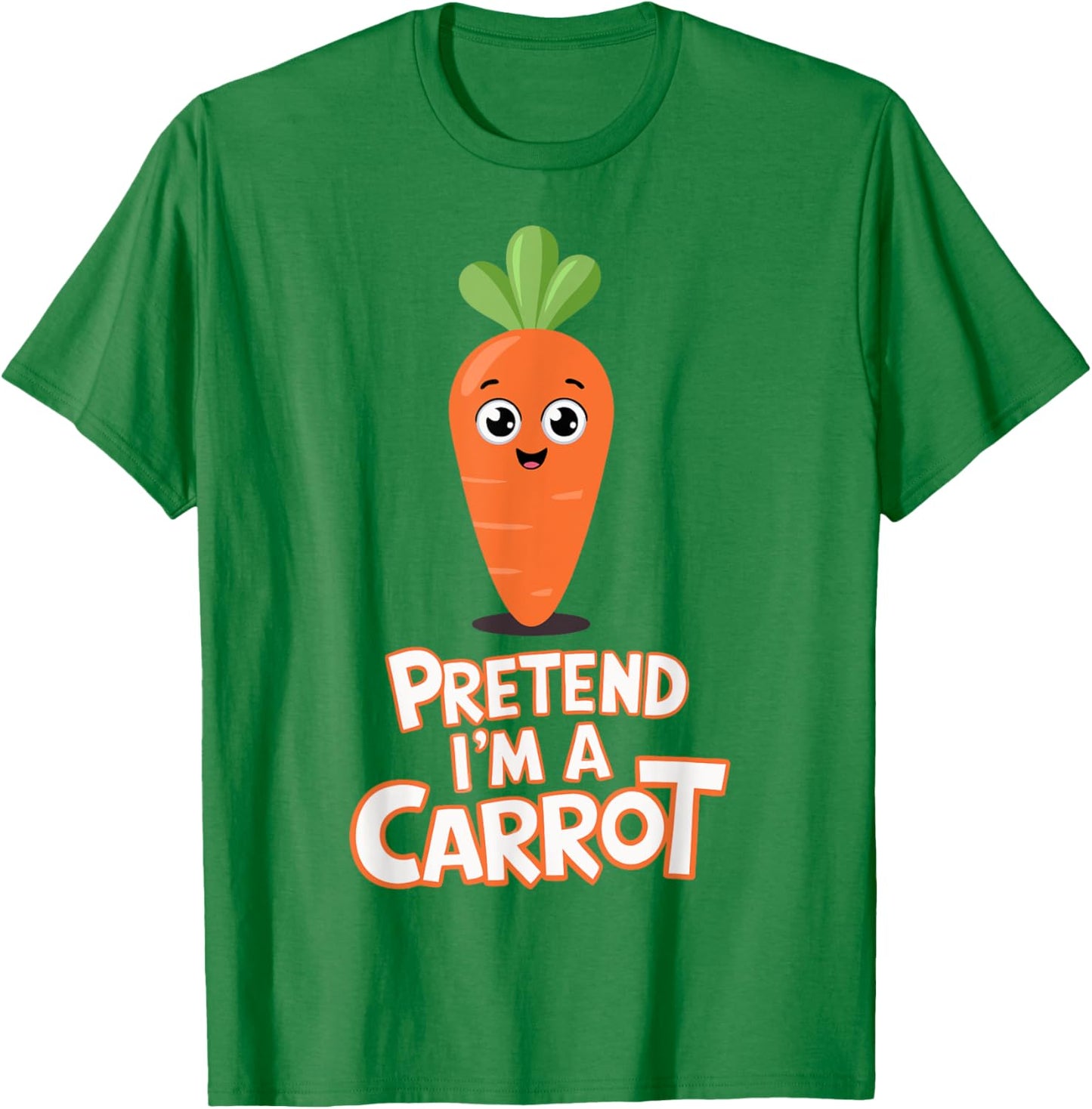 Pretend I'm A Carrot T-Shirt - T-Shirt | Irish Green