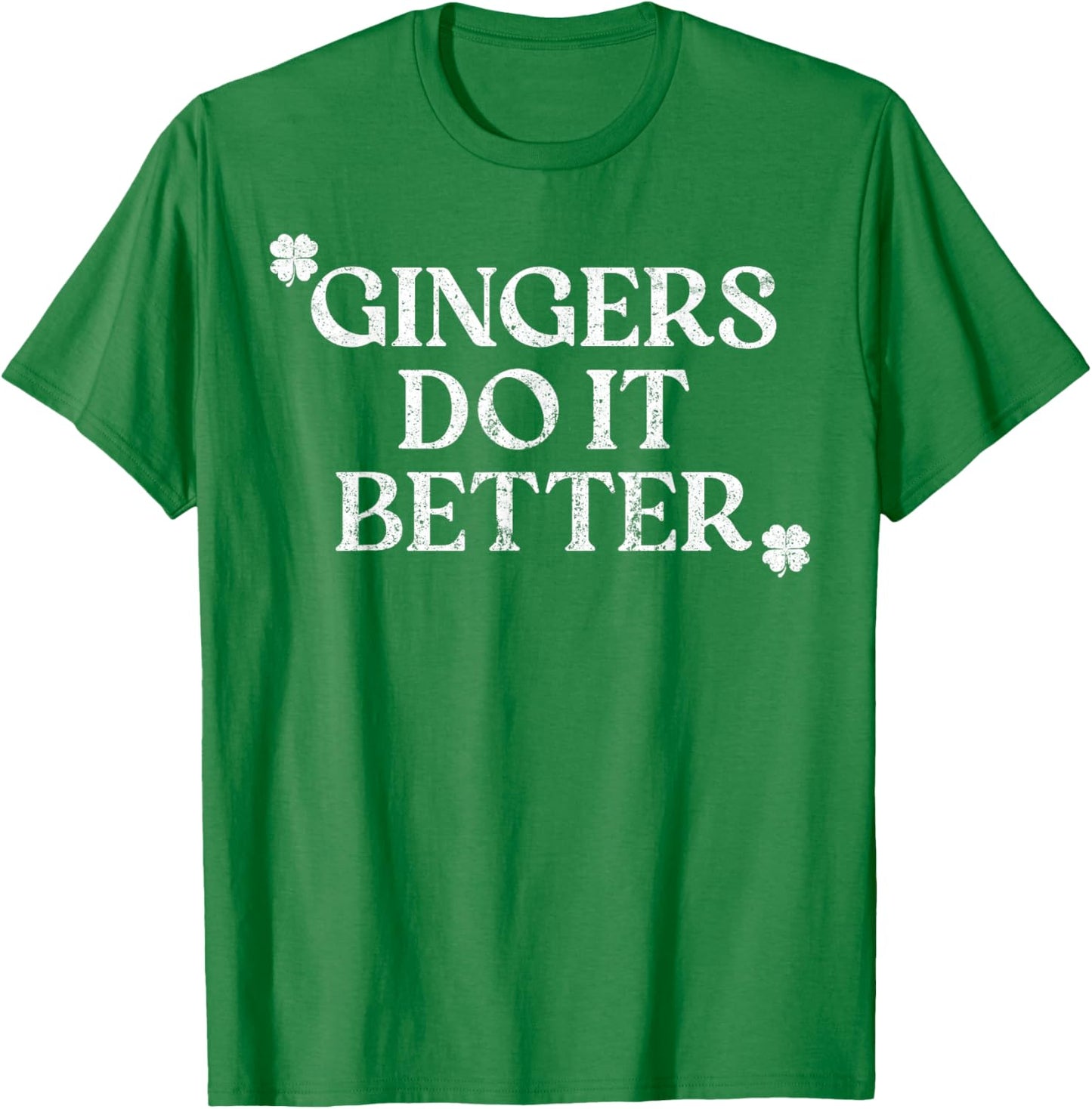 Gingers Do It Better St Patrick's Day Dibs on The Gingers T-Shirt - T-Shirt | Irish Green