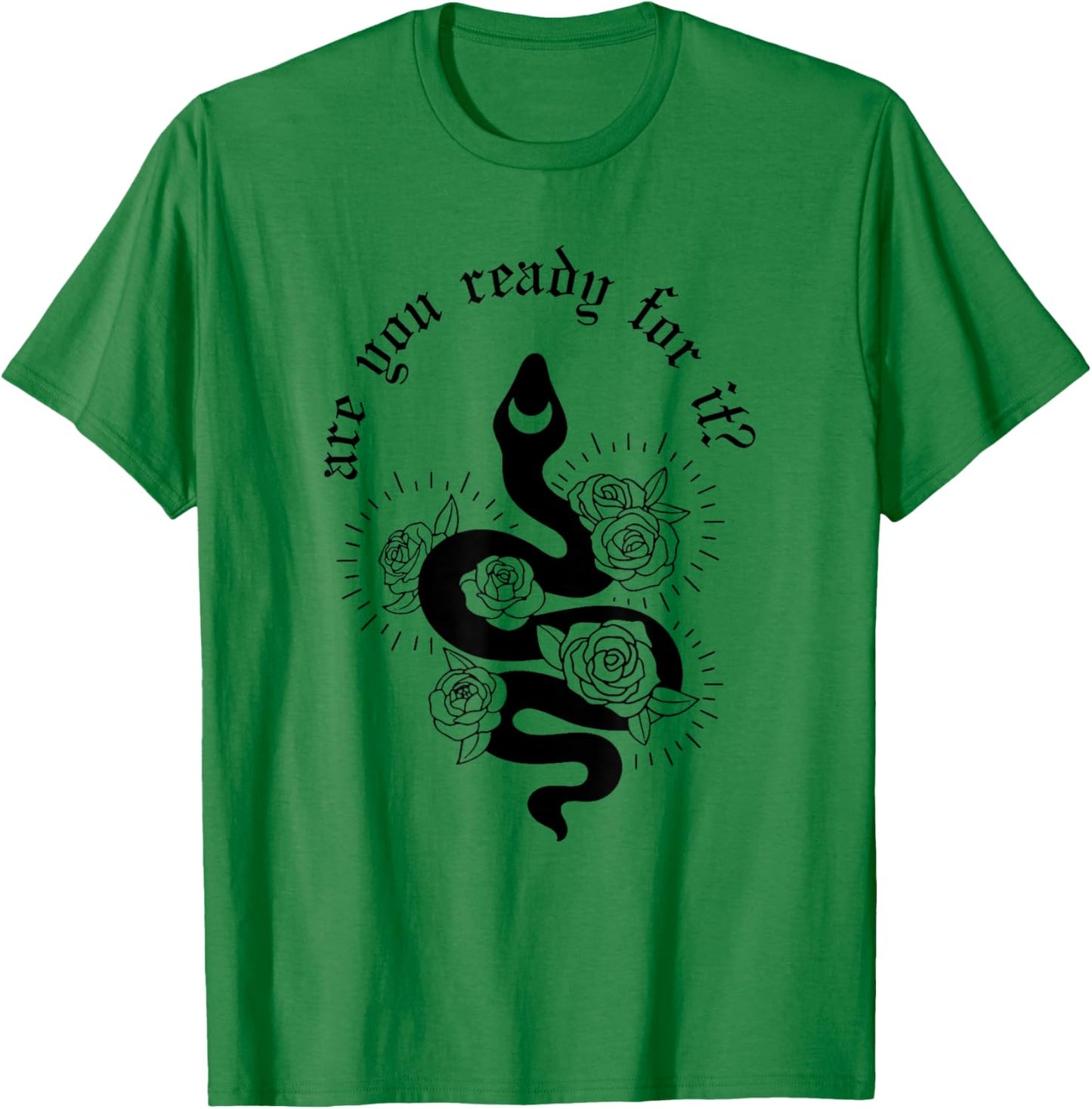 Are you ready for it Rep expression Snake T-Shirt - T-Shirt | Irish Green