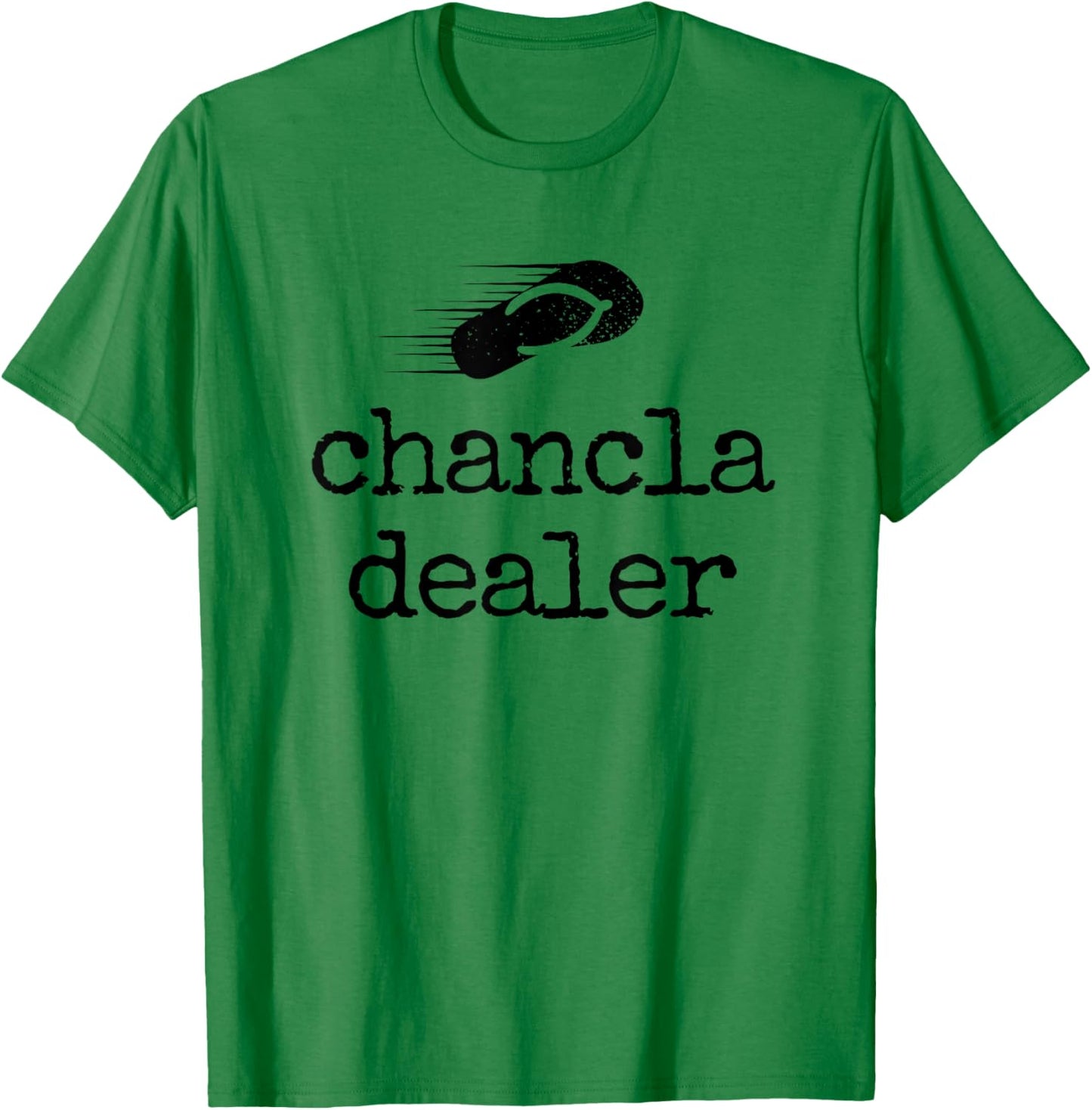 Chancla Dealer Retro Hispanic Heritage Month Mom Chancleta T-Shirt - T-Shirt | Irish Green