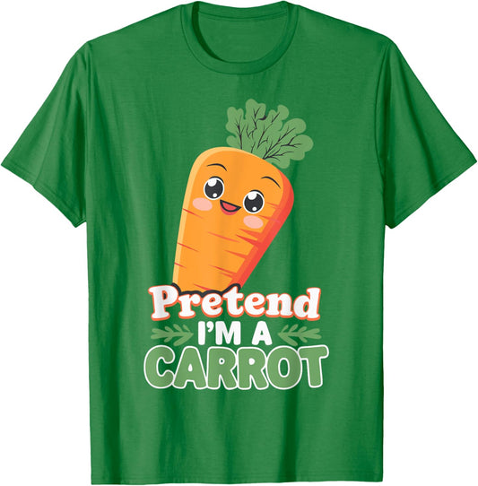 Pretend I'm A Carrot T-Shirt - T-Shirt | Irish Green