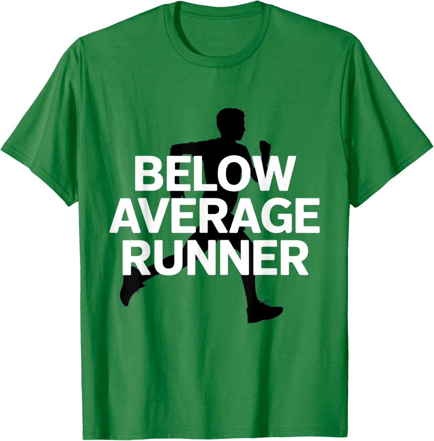Below Average Runner T-Shirt - T-Shirt | Irish Green