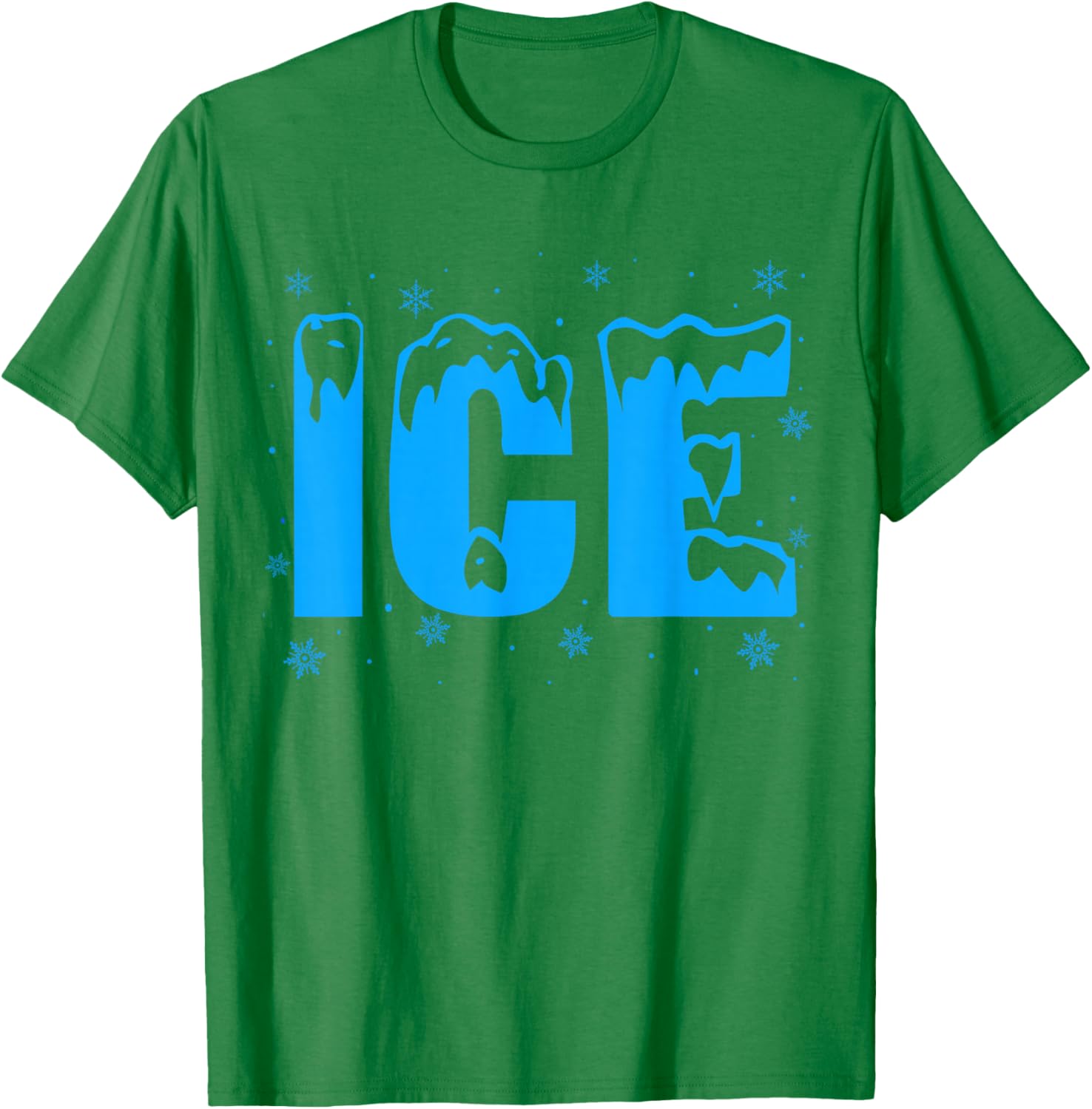 Funny Ice Costume Halloween 2024 Family Matching T-Shirt - T-Shirt | Irish Green