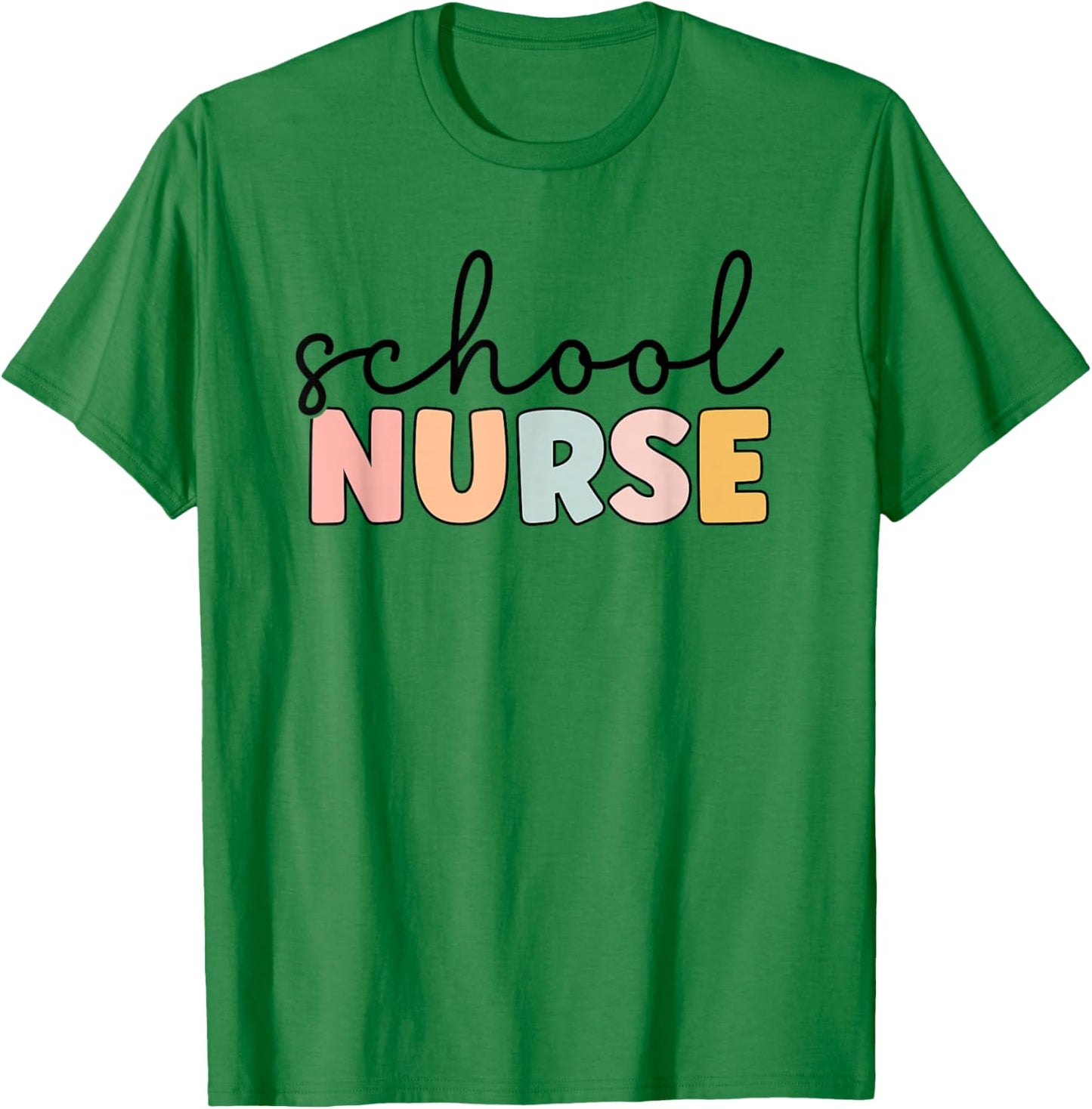 School Nurse School Nursing Nurse life T-Shirt - T-Shirt | Irish Green