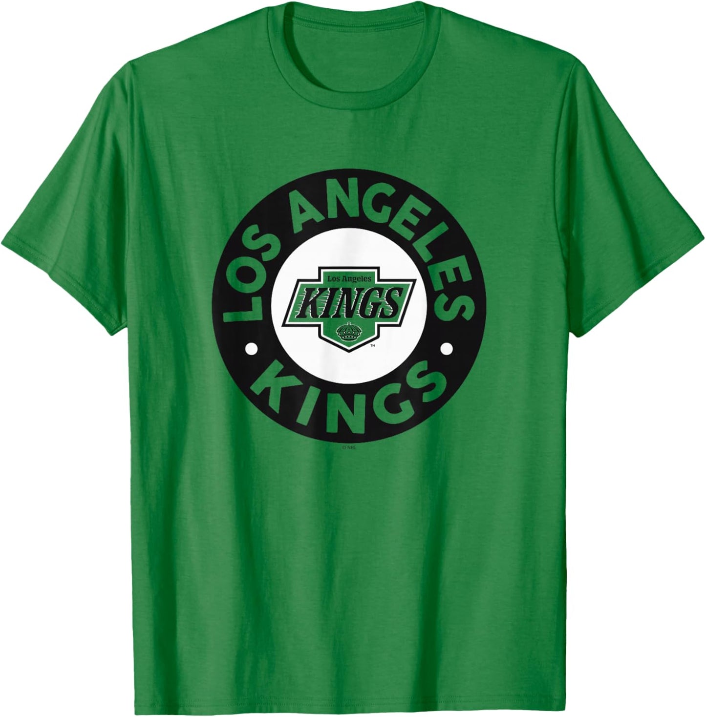 Los Angeles Kings Symbol Gray Officially Licensed T-Shirt - T-Shirt | Irish Green