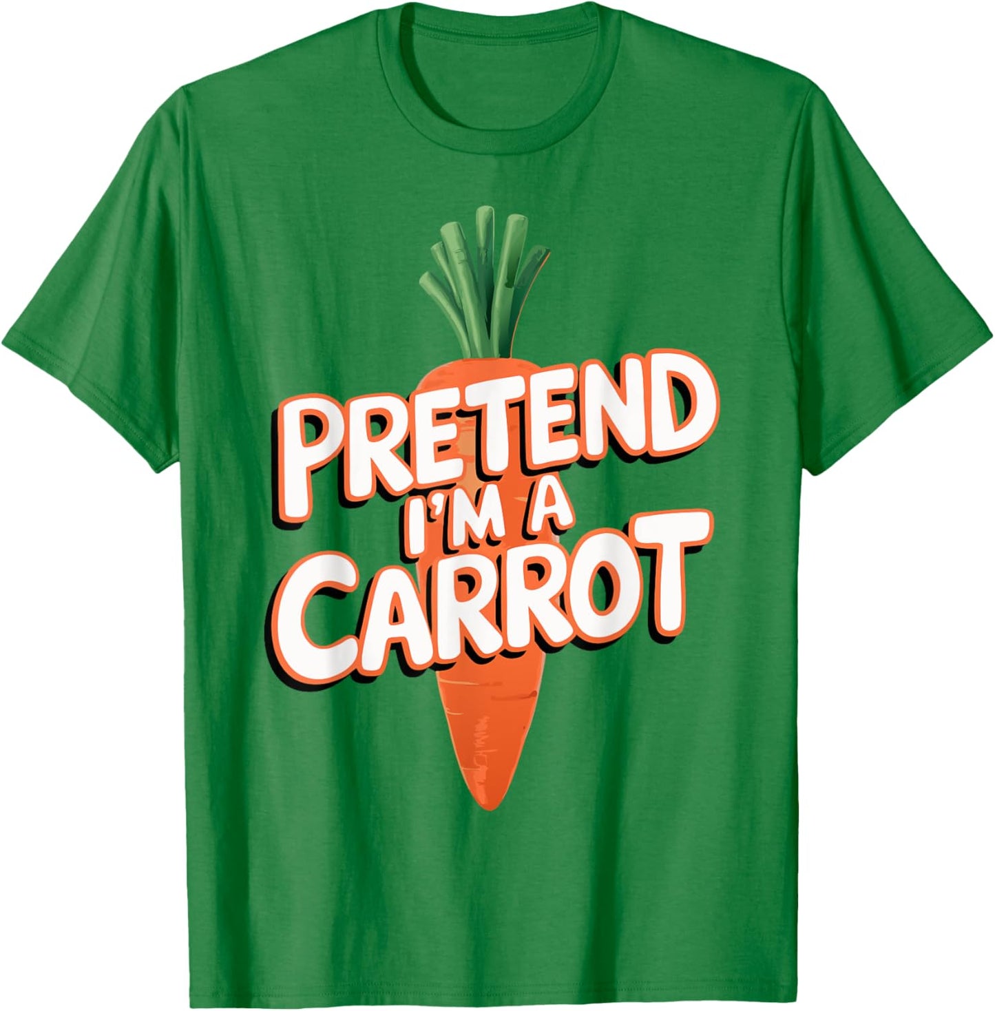 Pretend I'm A Carrot T-Shirt - T-Shirt | Irish Green