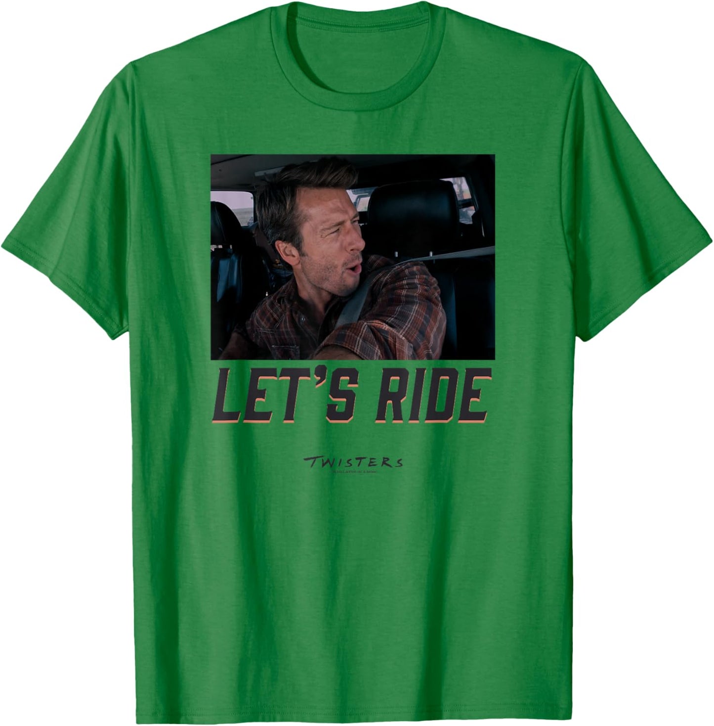 Twisters Tyler Owens Let’s Ride T-Shirt - T-Shirt | Irish Green