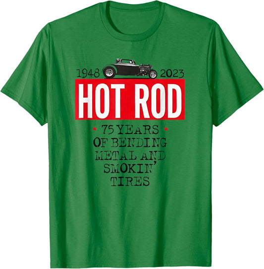 HOT ROD mototrend T-Shirt - T-Shirt | Irish Green