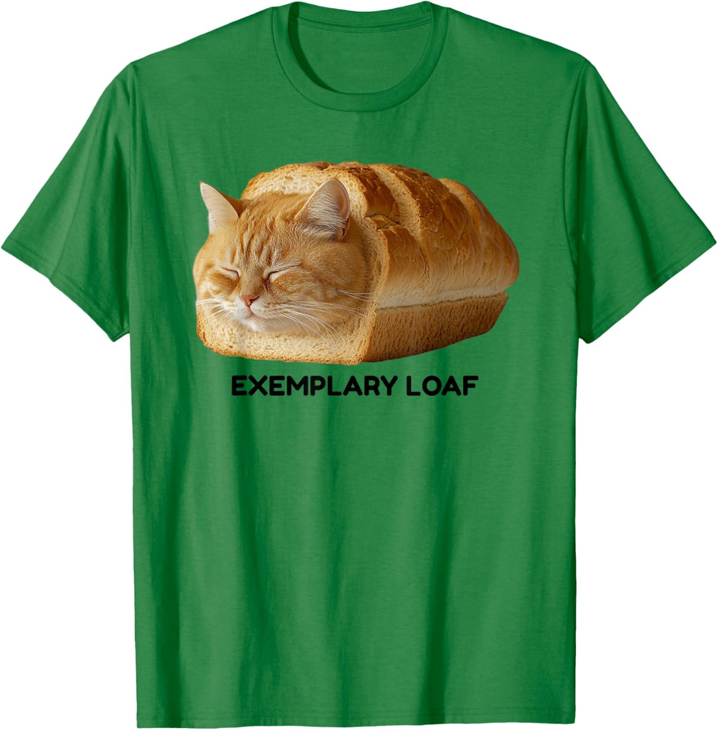Sleeping Cat Loaf Meme Men Women Girls Kids T-Shirt - T-Shirt | Irish Green