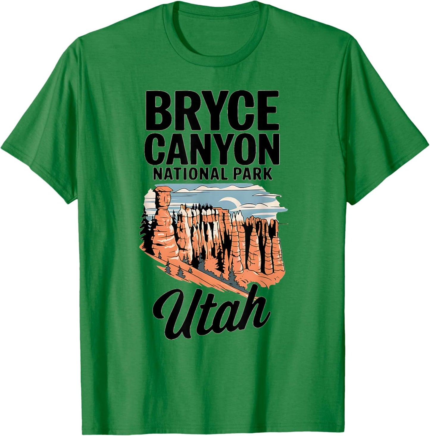 Explore Bryce Canyon National Park Utah T-Shirt - T-Shirt | Irish Green