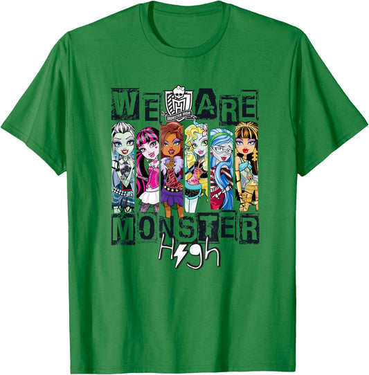 Monster High Alumni - We Are Monster High Panels T-Shirt - T-Shirt | Irish Green