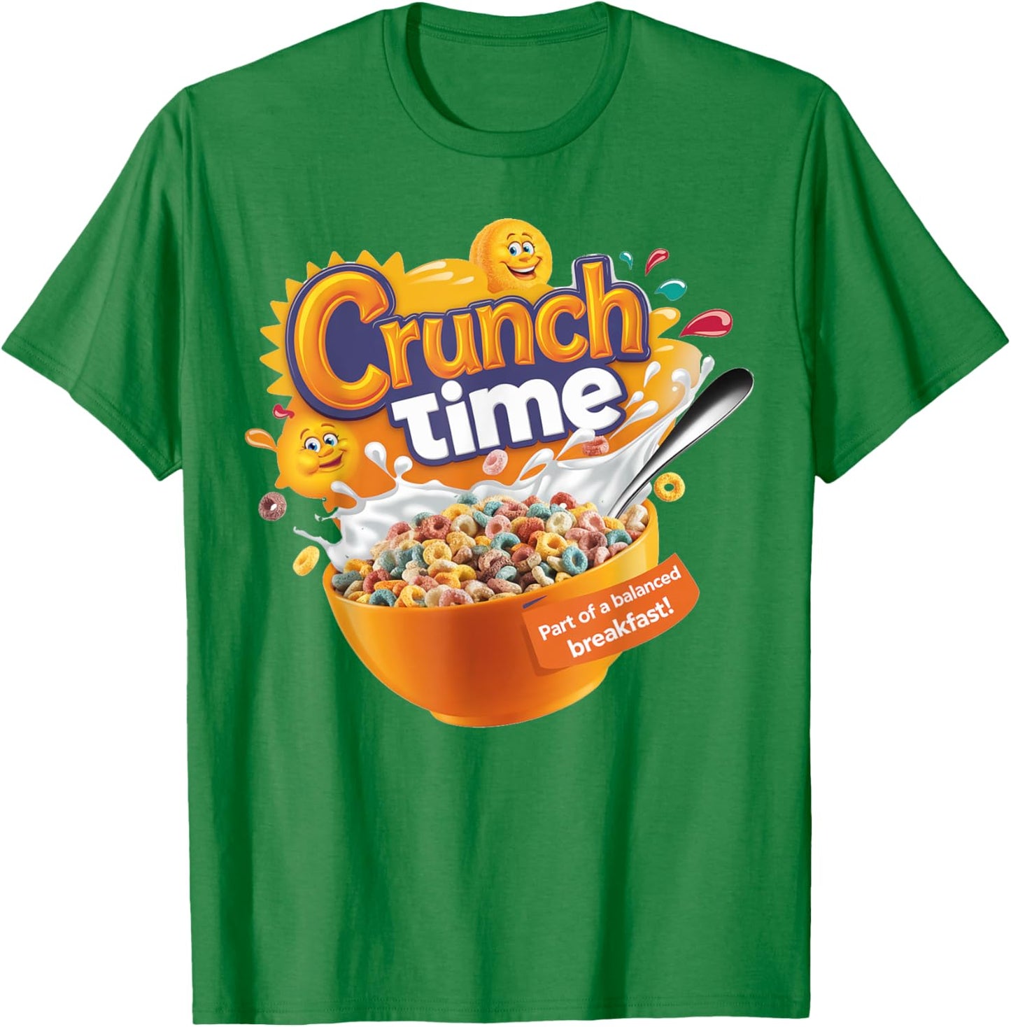 Breakfast cereal halloween costume, matching halloween T-Shirt - T-Shirt | Irish Green