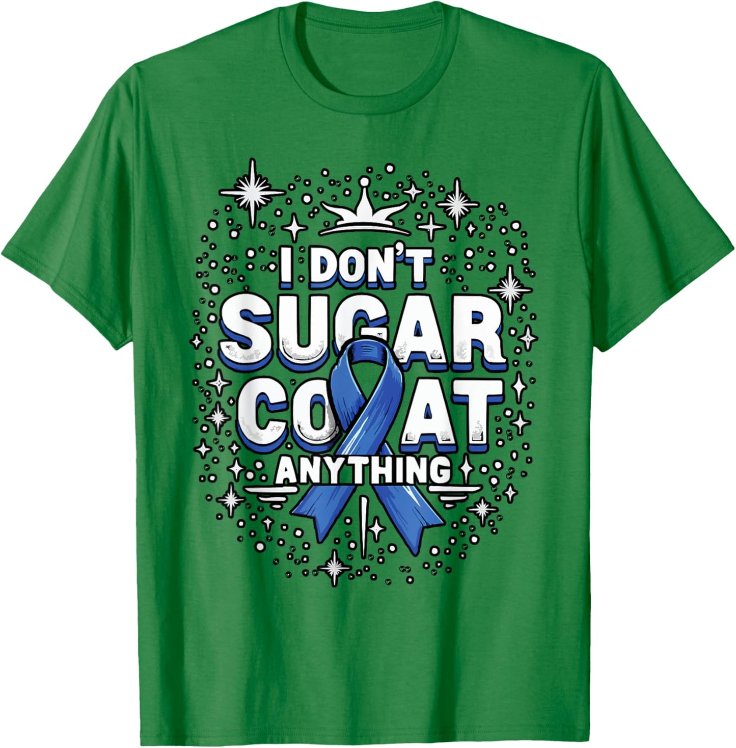 Type 1 Diabetes Awareness Insulin Pancreas Diabetic T1D T-Shirt - T-Shirt | Irish Green