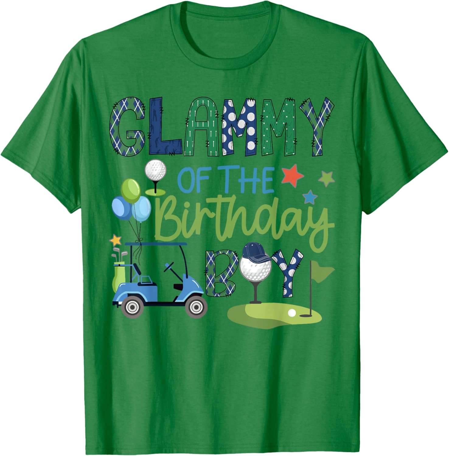 Glammy Of The Birthday Boy Hole in One Golf Sport T-Shirt - T-Shirt | Irish Green