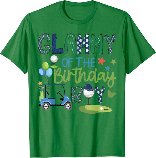 Glammy Of The Birthday Boy Hole in One Golf Sport T-Shirt - T-Shirt | Irish Green