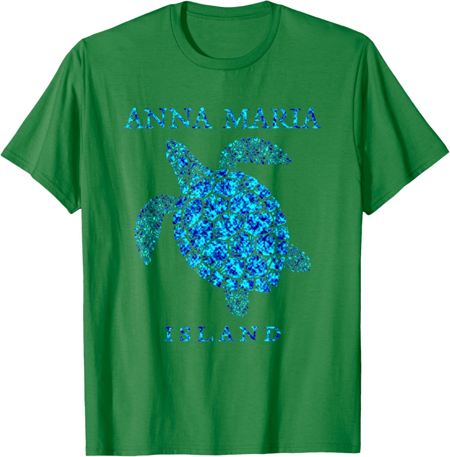 Anna Maria Island Florida Sea Turtle Vacation Souvenir T-Shirt - T-Shirt | Irish Green