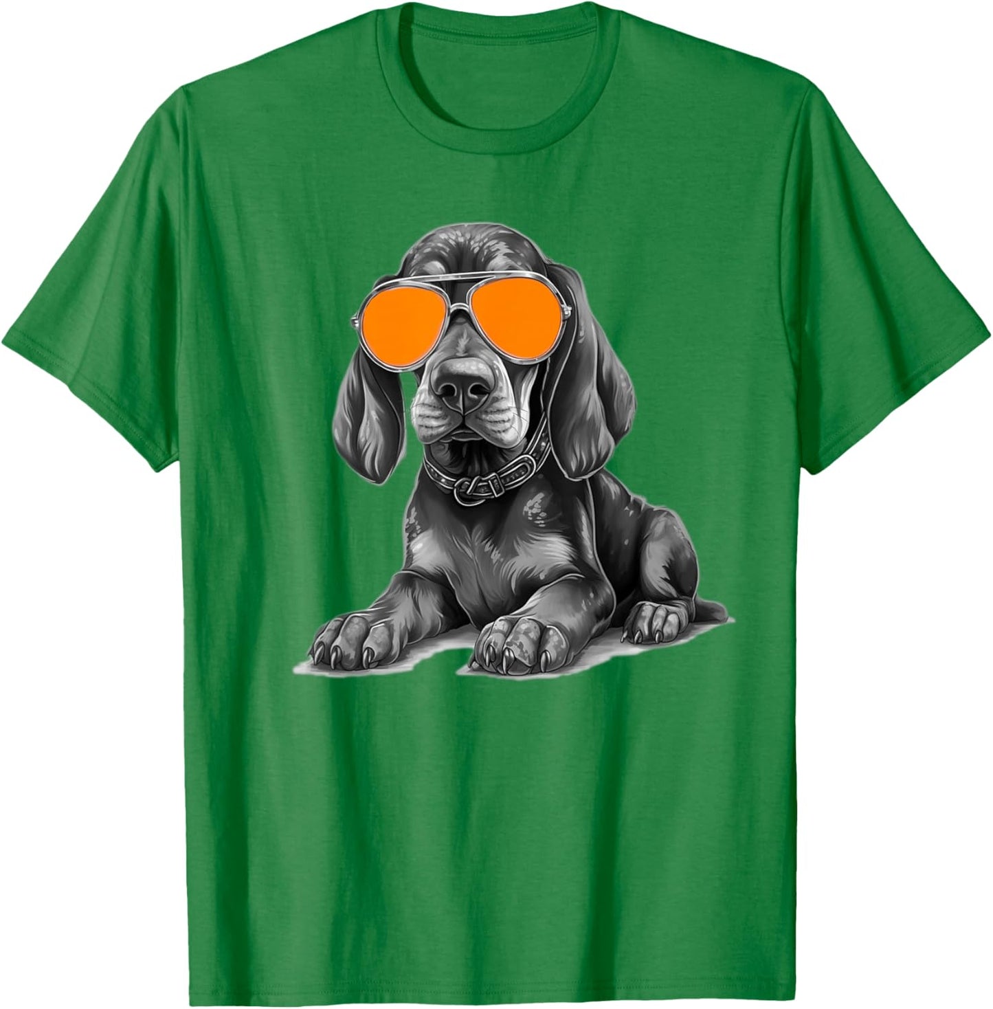Tennessee Dog Sport Lovers | Bluetick Coonhound Puppy T-Shirt - T-Shirt | Irish Green