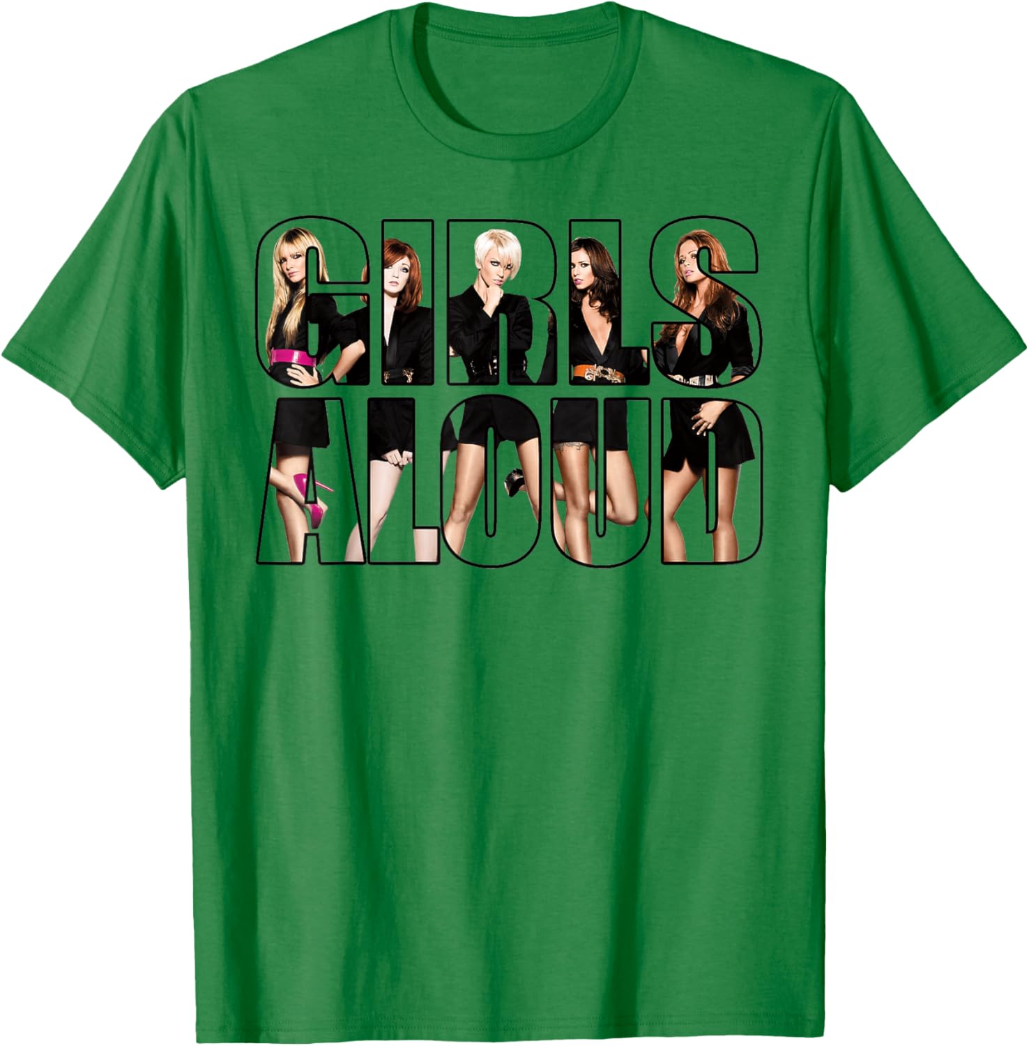 Girls Aloud – Cut Out Control T-Shirt - T-Shirt | Irish Green