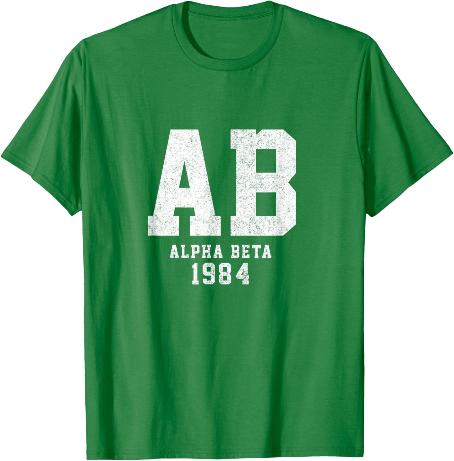 AB Alpha Beta 1984 - vintage T-Shirt - T-Shirt | Irish Green