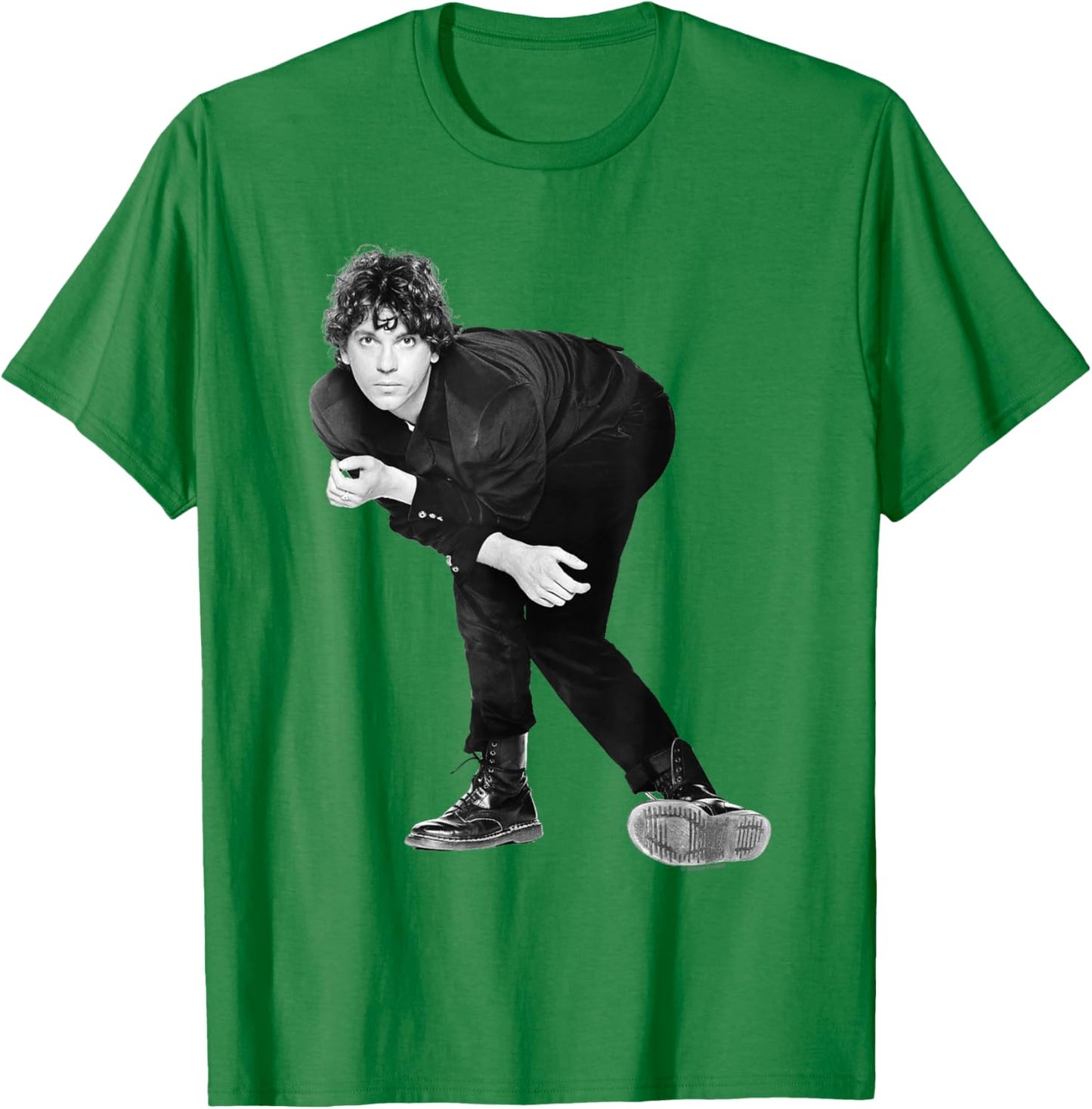 INXS Singer Michael Hutchence by Simon Fowler T-Shirt - T-Shirt | Irish Green