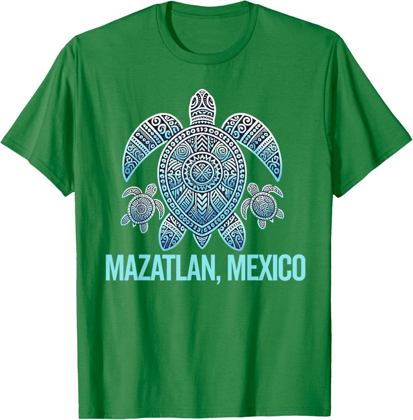 Mazatlan Mexico Souvenir Mexican Vacation Men Women Reminder T-Shirt - T-Shirt | Irish Green