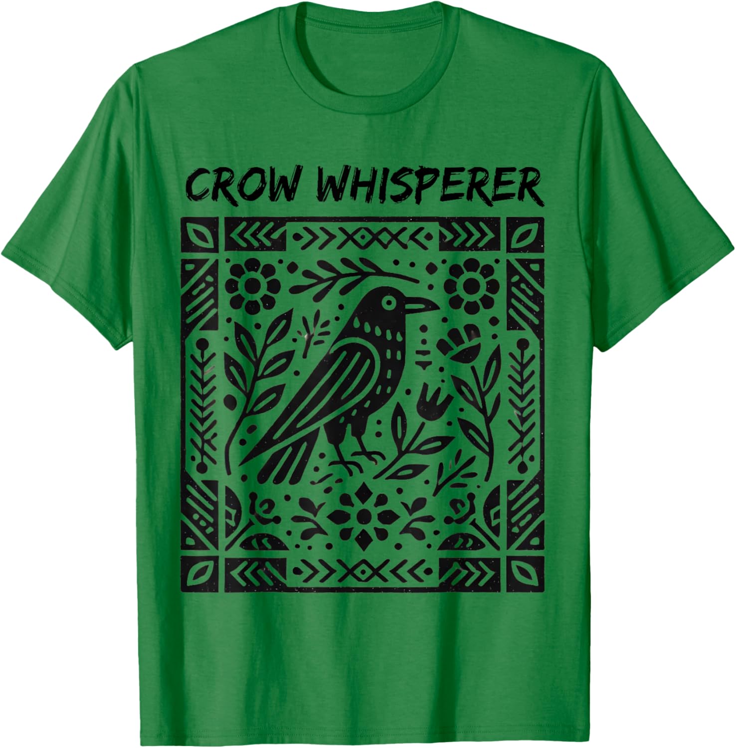 Halloween Crows Before Bros Funny Support Your Local Murder T-Shirt - T-Shirt | Irish Green