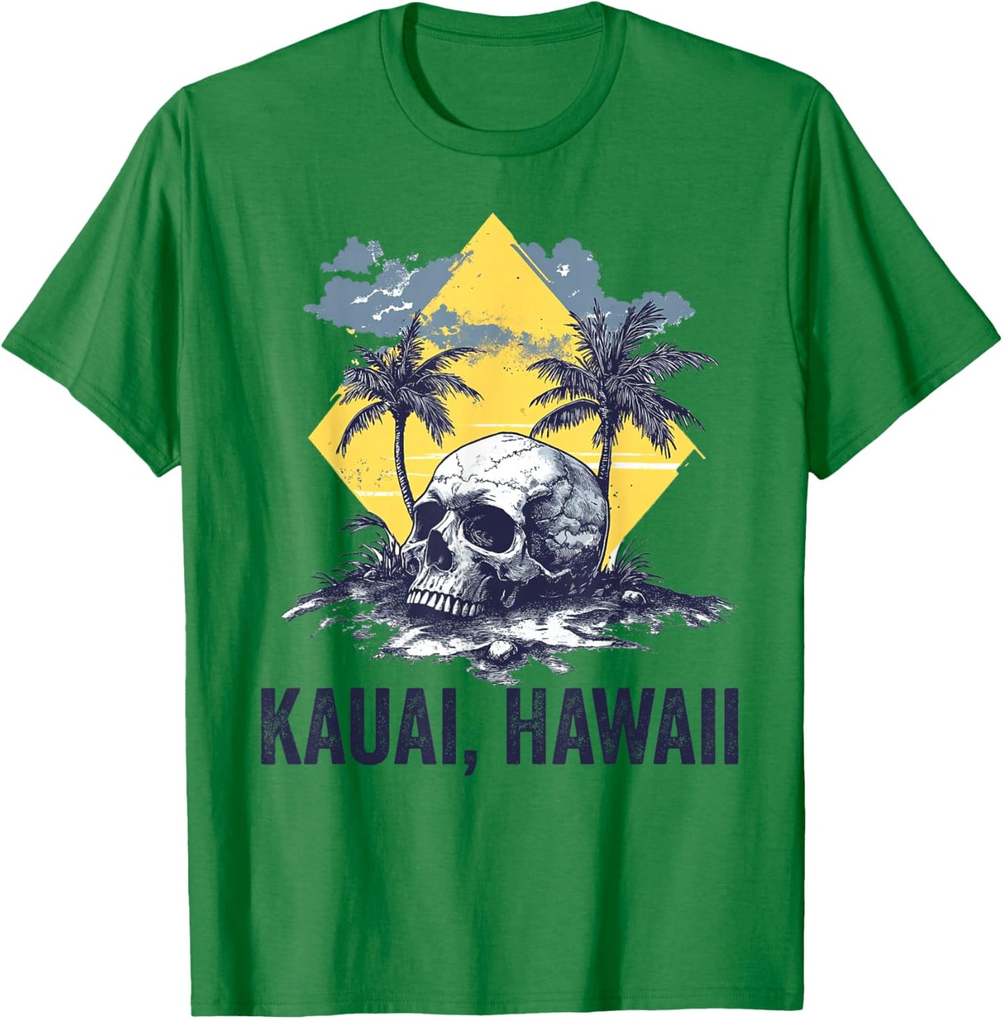 Kauai Hawaii Souvenir HawaiianVacation Men Women Reminder T-Shirt - T-Shirt | Irish Green