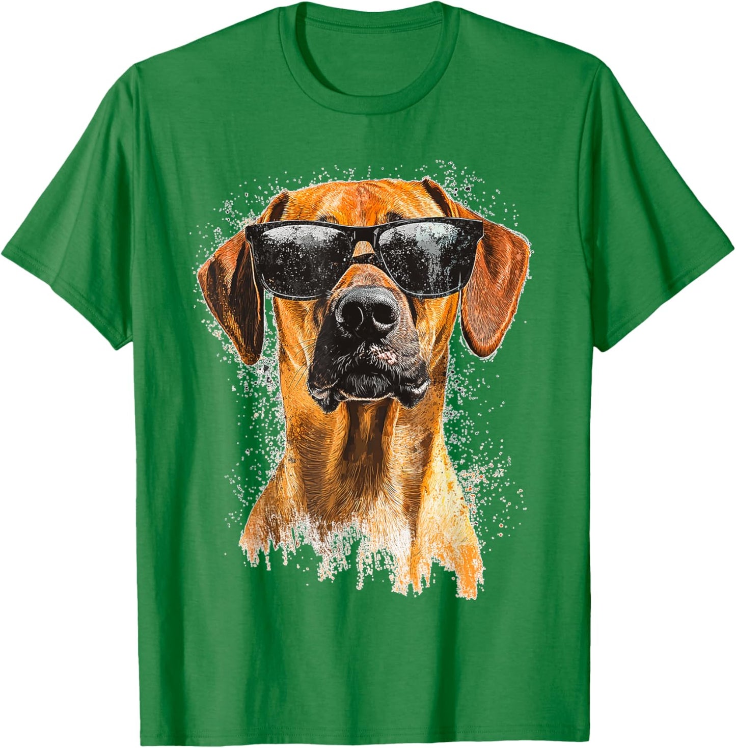Rhodesian Ridgeback Dog Pet Sunglasses Rhodesian Ridgeback T-Shirt - T-Shirt | Irish Green