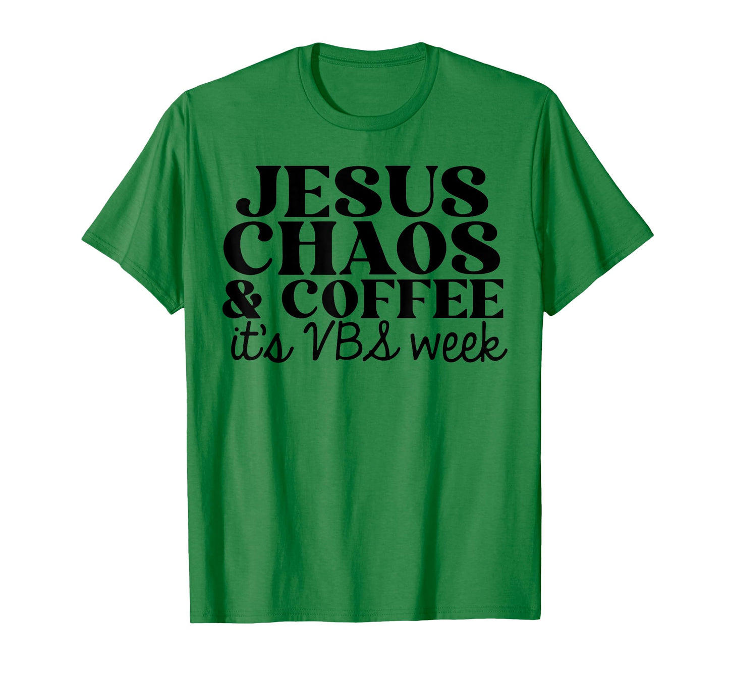 Jesus Chaos and Coffee VBS 2023 T-Shirt