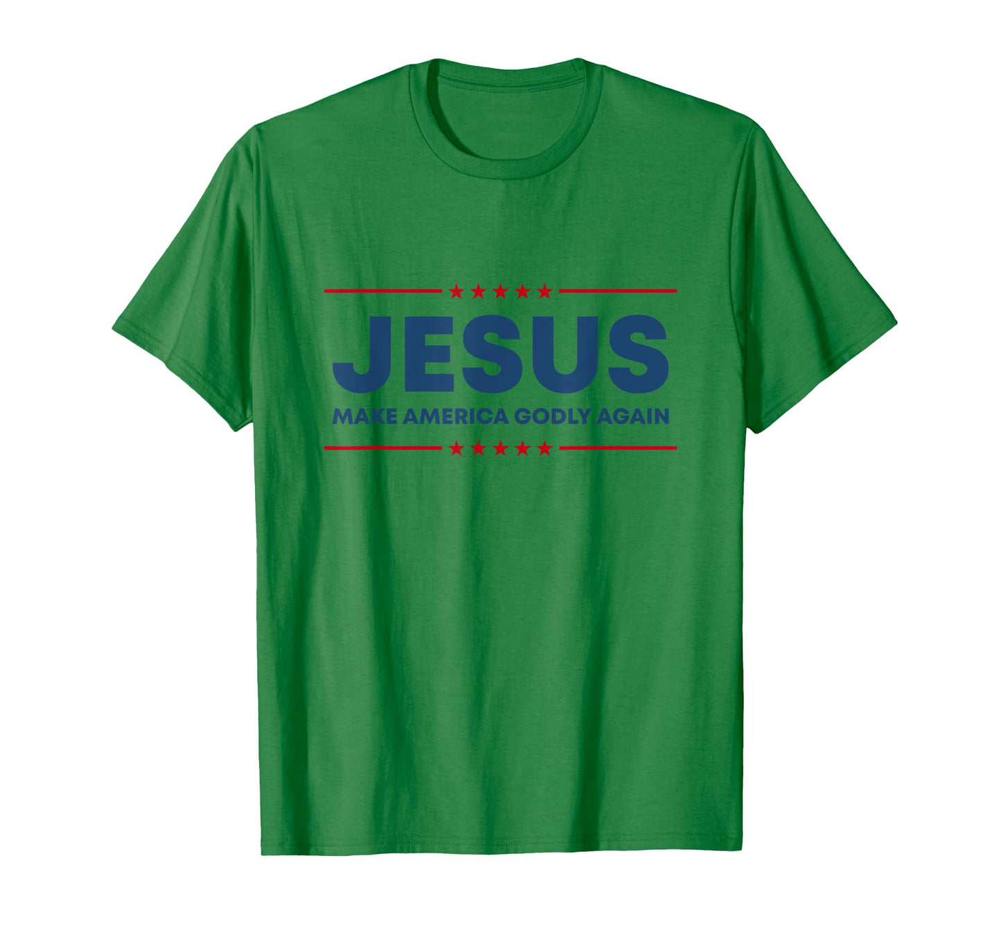 Jesus Make America Godly Again Christian US Patriot American T-Shirt