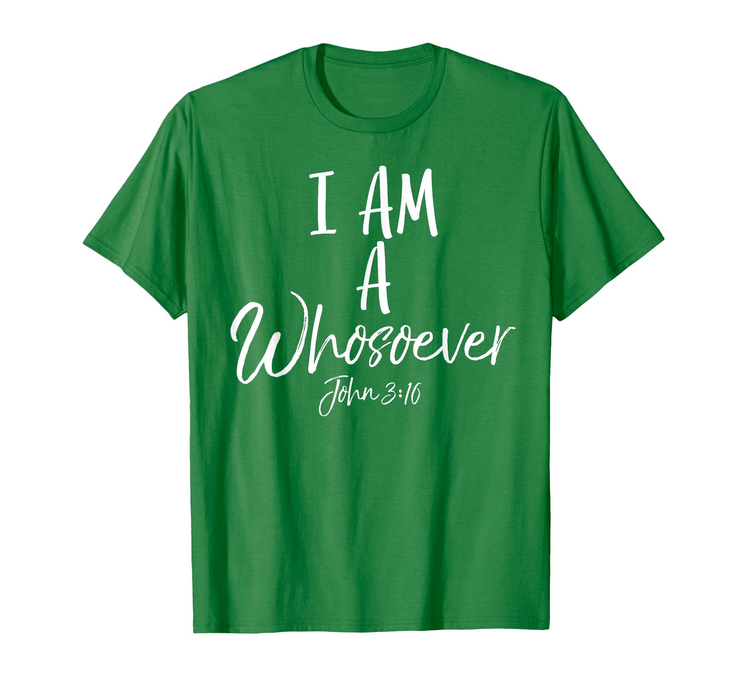 I am a Whosoever Shirt John 3:16 Vintage Bold Christian Tee