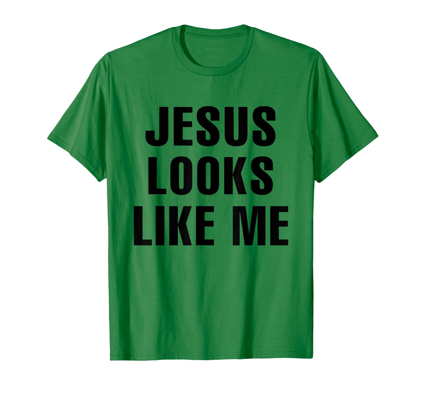 Jesus looks like me, rock punk camp debbie music funtime 80s T-Shirt