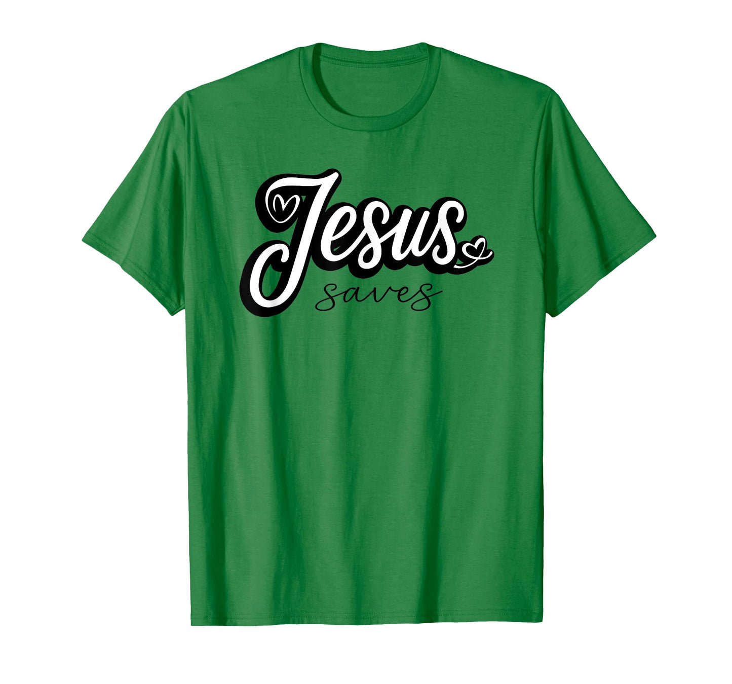 Jesus Saves Christian Cross God Faith Bible Religious Pray T-Shirt
