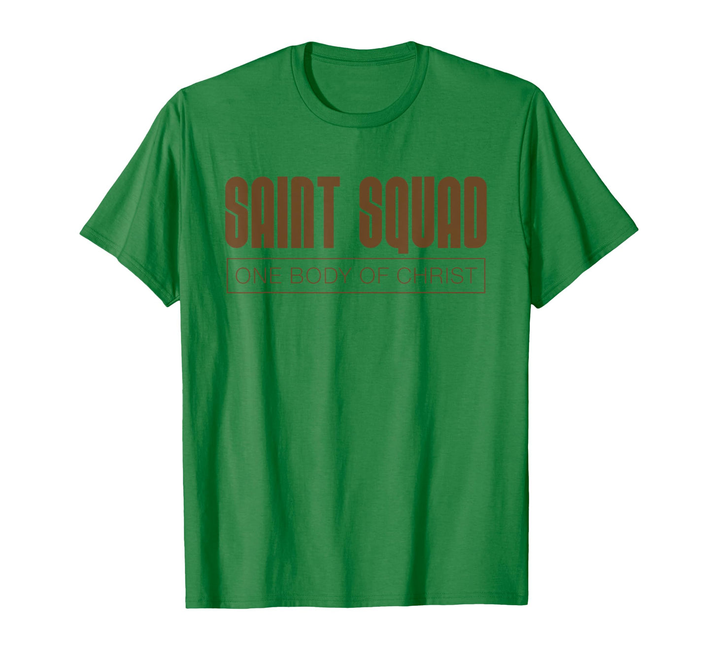 Saint Squad One Body of Christ Christian Teen Support Lt T-Shirt