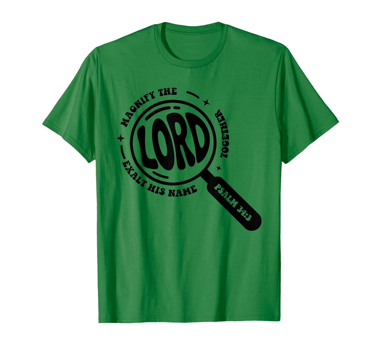 Magnify The Lord Bible Verse Magnified VBS 2025 Summer Camp T-Shirt