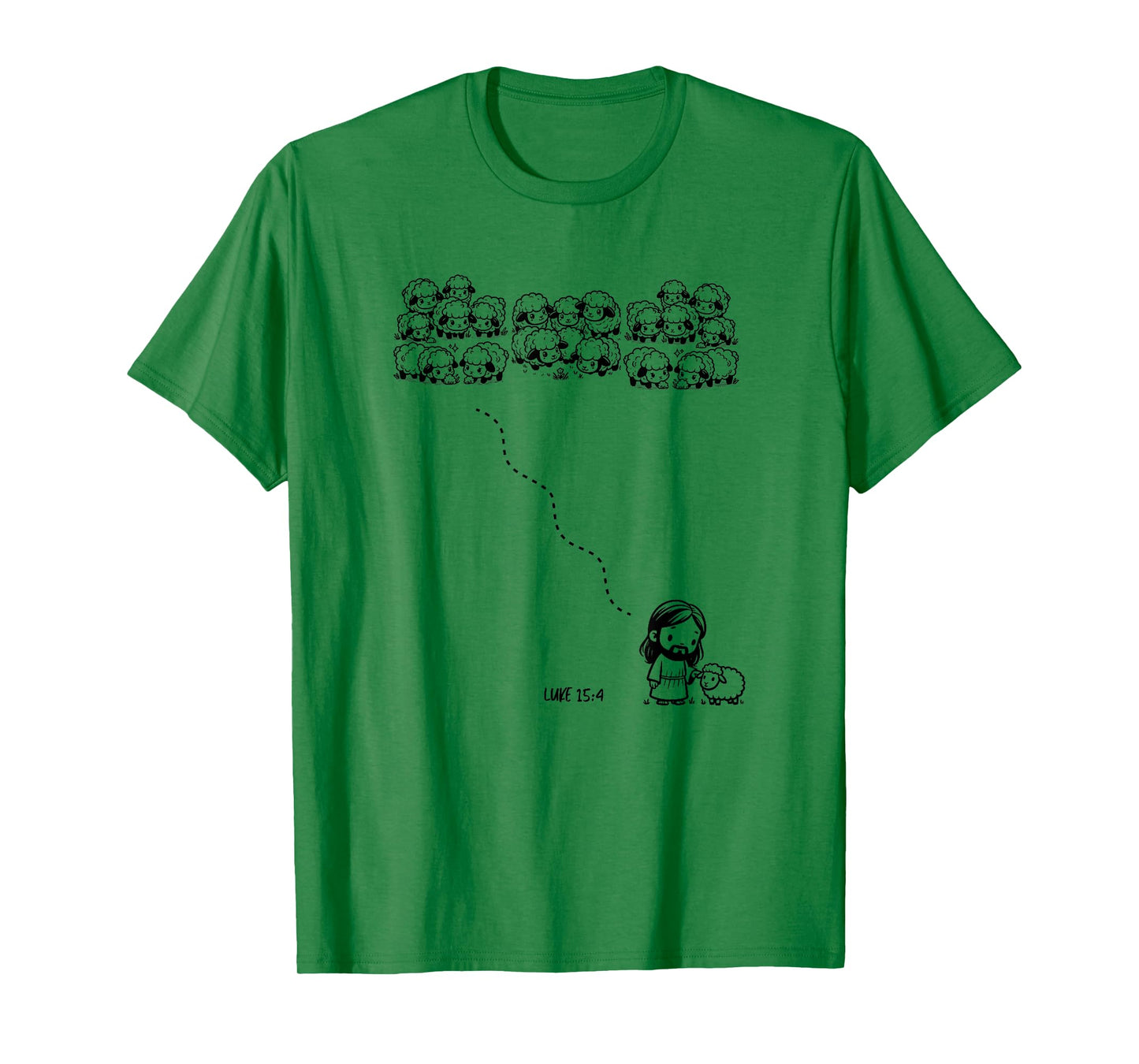Leave the 99 for the 1. Inspired by Bible verse Luke 15:4 T-Shirt
