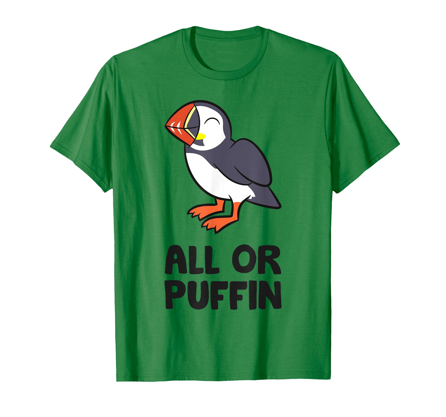 All Or Puffin Sea Bird Funny Puffin T-Shirt