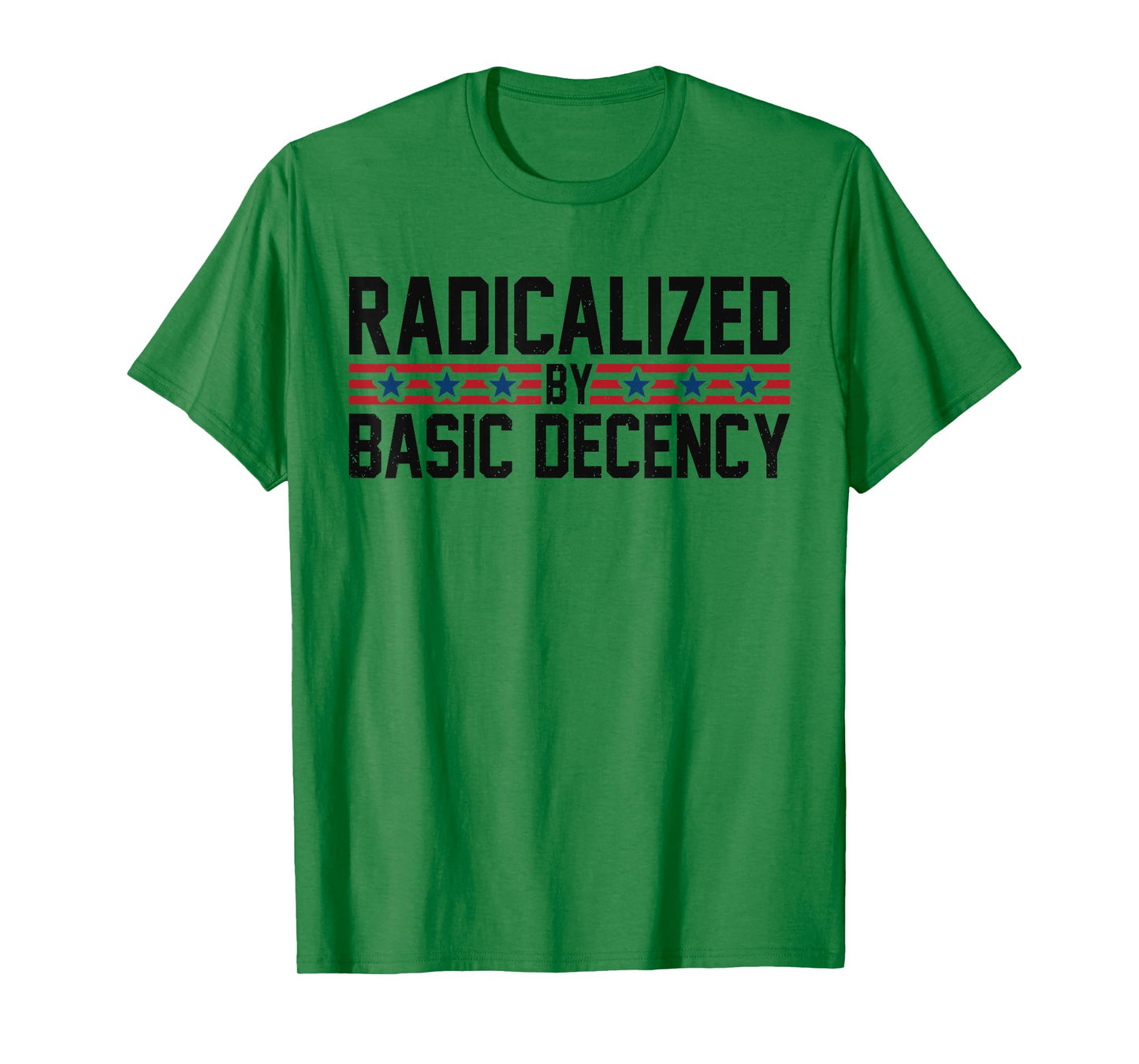 Radicalized By Basic Decency Cool Social Democracy Vintage T-Shirt